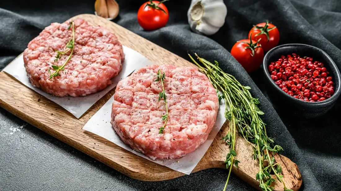 Saftige karbonader med sprød overflade tilberedt i airfryer