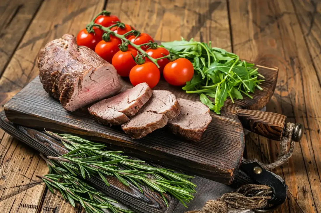 Lækker roastbeef tilberedt i airfryer