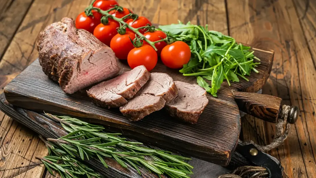 Lækker roastbeef tilberedt i airfryer